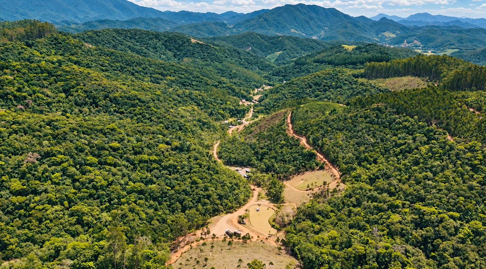 Paisagem da Mons Ultra Trail 104K 2026