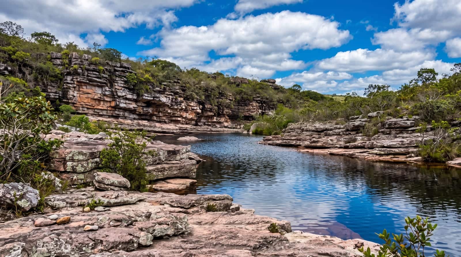 Paisagem da Ultra Trail Chapada Diamantina 65K 2026
